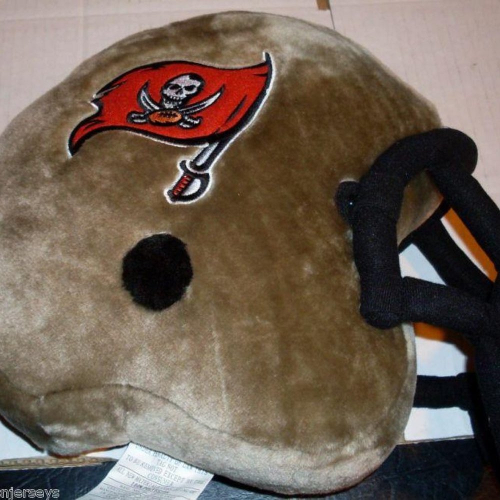 Plush Helmet Shaped Pillow Tampa Bay Buccaneers